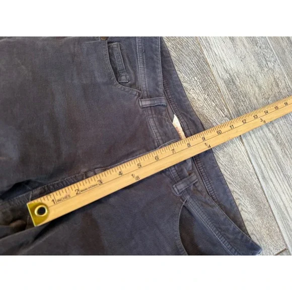 Sundance Corduroy Pants size 2 Womens Gray Skinny Jeans Stretch Womens Stretch - Picture 9 of 12